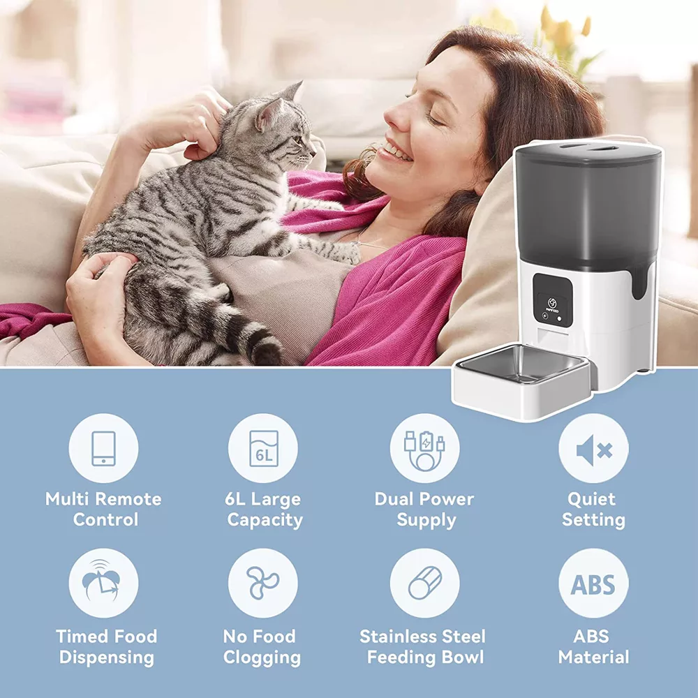 ظرف غذا هوشمند سگ و گربه مدل 3352