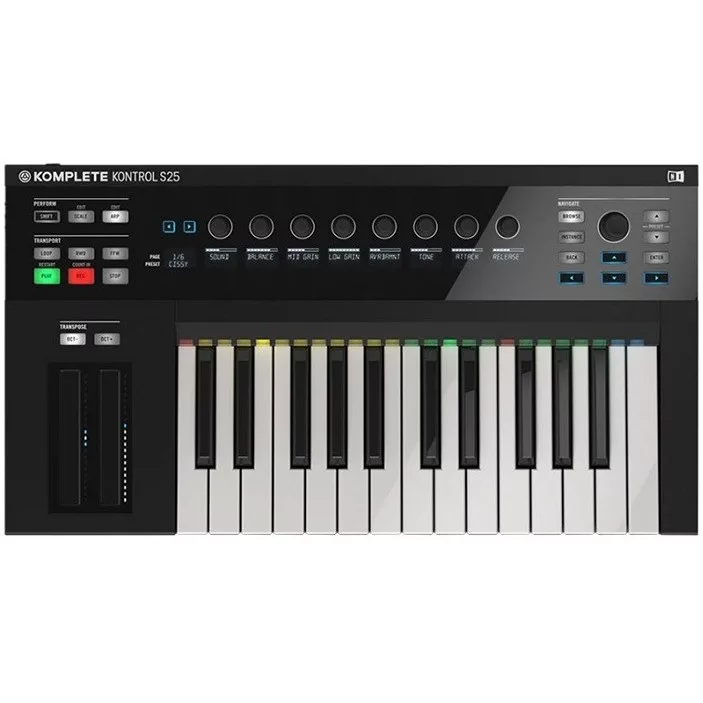 میدی کنترلر نیتیو اینسترومنت مدل Komplete Kontrol S25