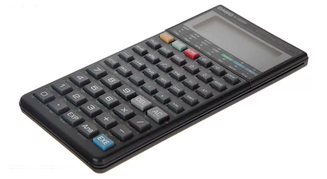 ماشین حساب کاسیو مدل Fx-4500PA به همراه راهنمای فارسی