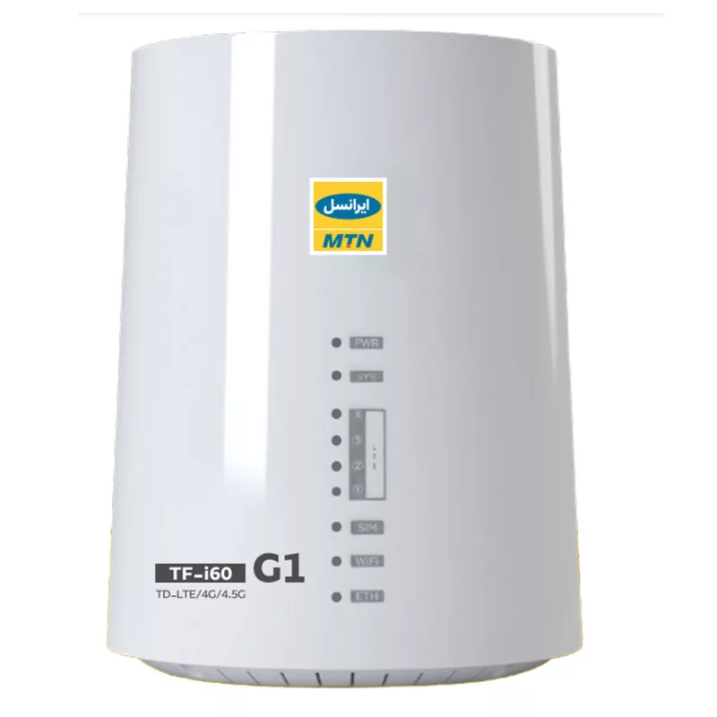 مودم 4G/TD-LTE ایرانسل مدل TF-i60 G1 به همراه سیم کارت