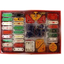 کیت آموزش الکترونیک مدارهای دکمهای رباتیک دلهام مدل آزمایشگاه برق