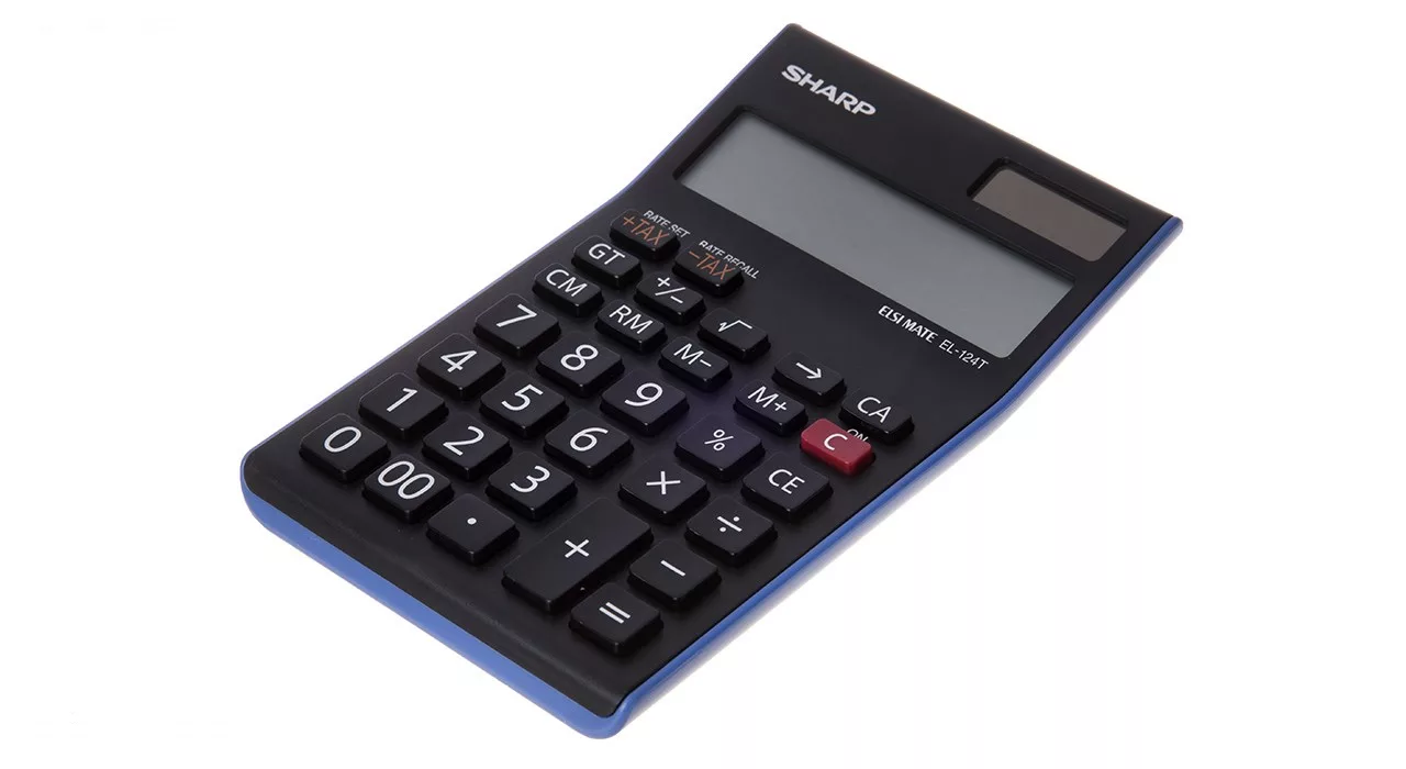 ماشین حساب شارپ مدل EL-124T
