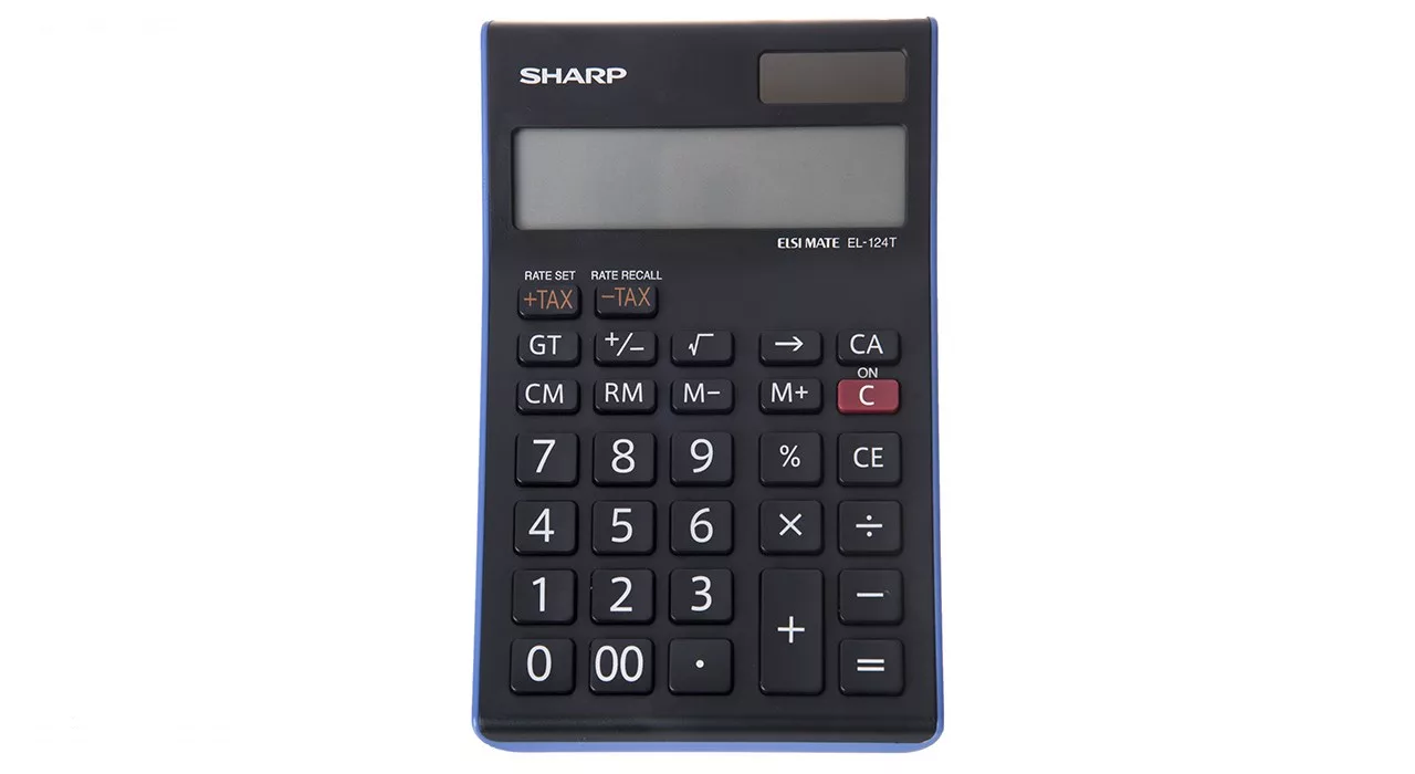 ماشین حساب شارپ مدل EL-124T