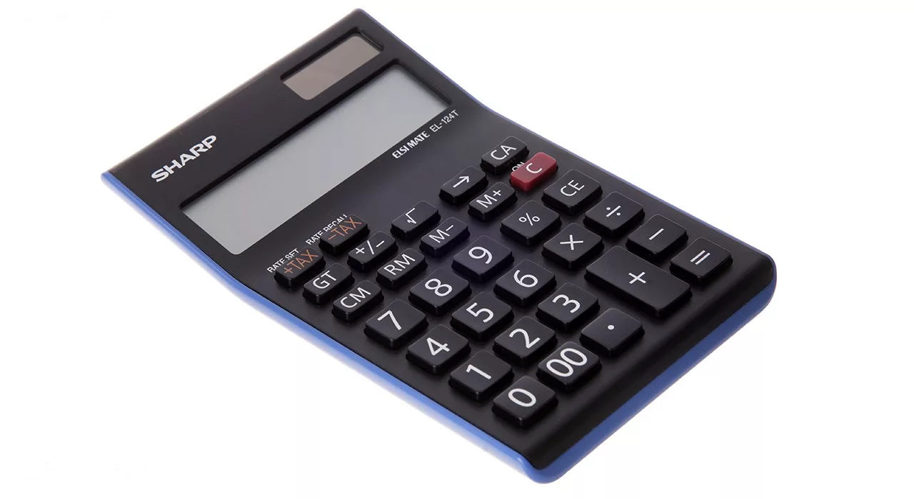 ماشین حساب شارپ مدل EL-124T
