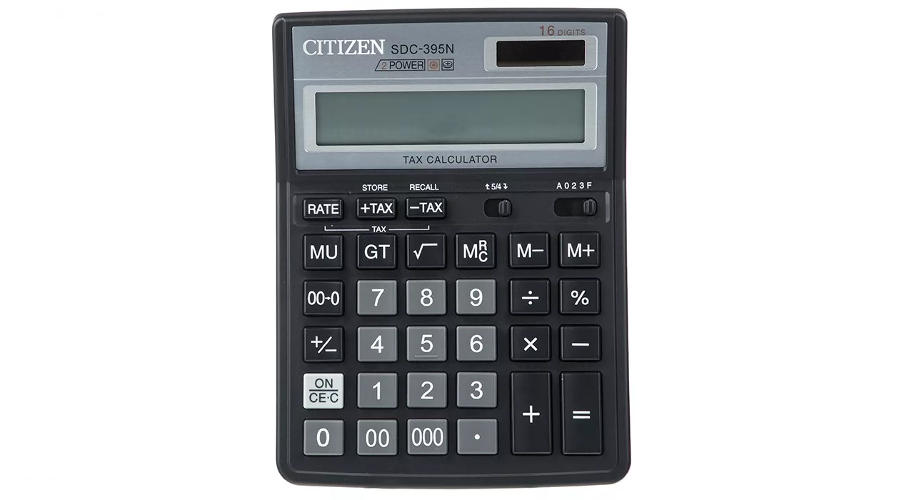 ماشین حساب سیتیزن مدل SDC-395N