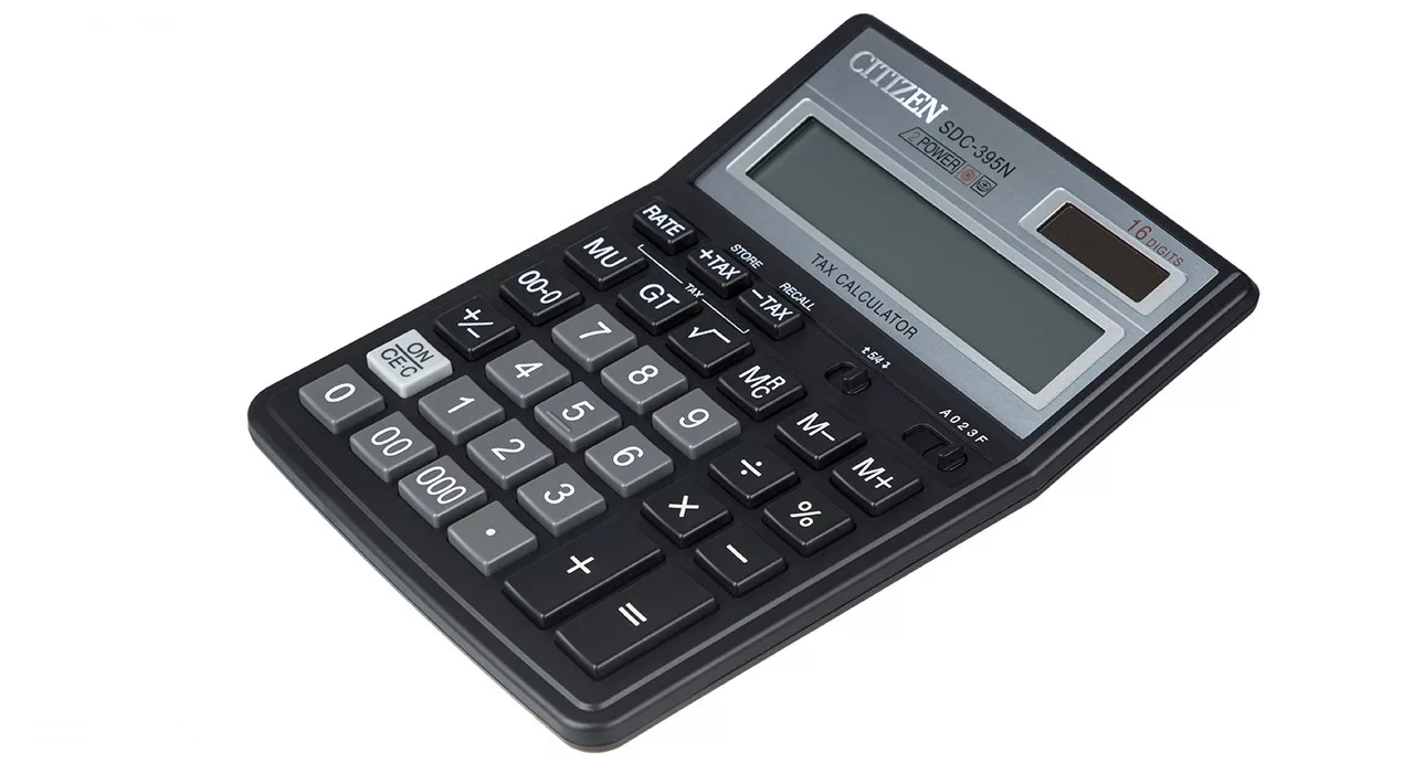 ماشین حساب سیتیزن مدل SDC-395N