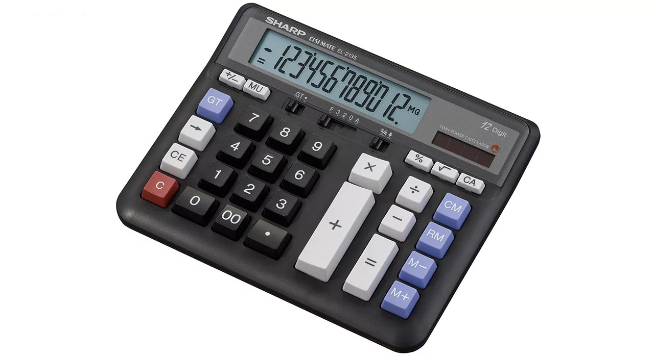 ماشین حساب شارپ مدل EL-2135