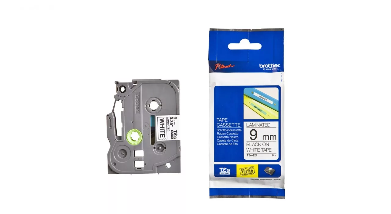 برچسب پرینتر لیبل زن برادر مدل TZe-221