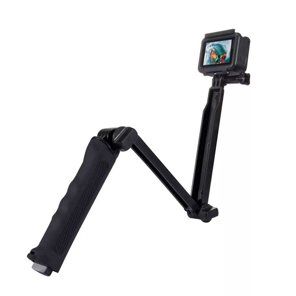 پایه نگهدارنده پلوز مدل 3Way Grip Foldable مناسب برای دوربین ورزشی