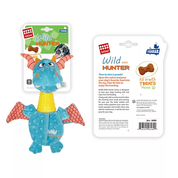 دندانی سگ گیگوی مدل شکارچی TPR طرح دایناسور