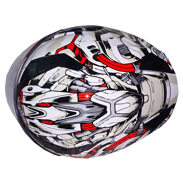 کلاه کاسکت ردلاین مدل فک متحرک عینکدار کد RE_939