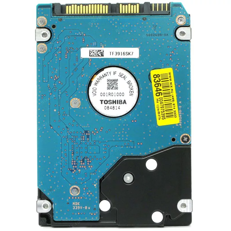 هارددیسک اینترنال توشیبا مدل MK3265GSX ظرفیت 320 گیگابایت