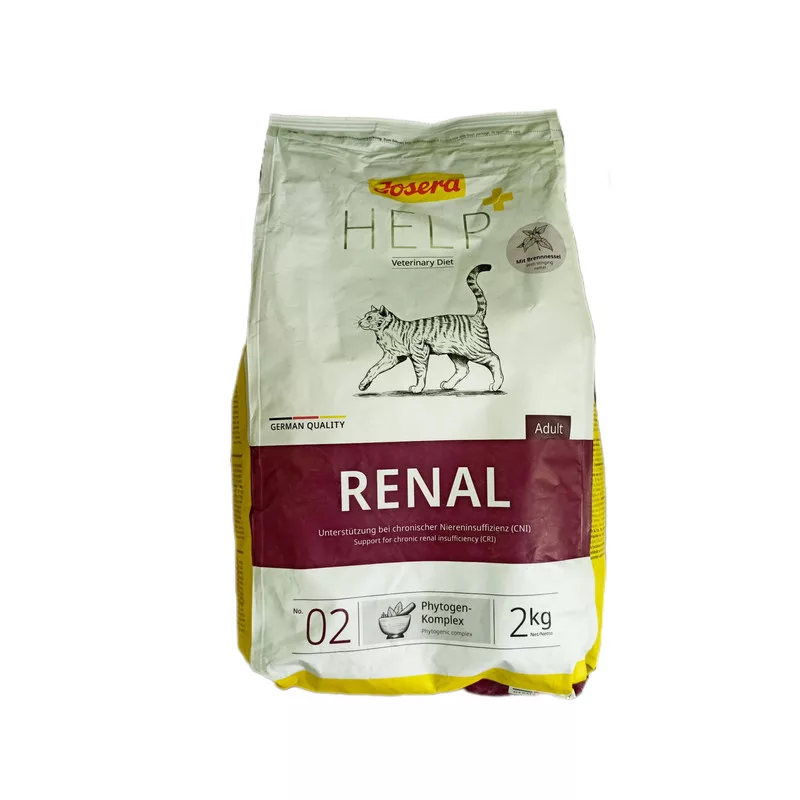 غذای خشک گربه جوسرا مدل RENAL HELP وزن 2 کیلوگرم