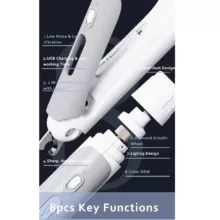 ناخن گیر و سوهان شارژی حیوانات مدل 2in1pet nail polisher