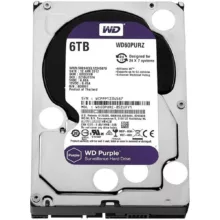 هارددیسک اینترنال وسترن دیجیتال مدل Purple WD64PURZ ظرفیت 6 ترابایت