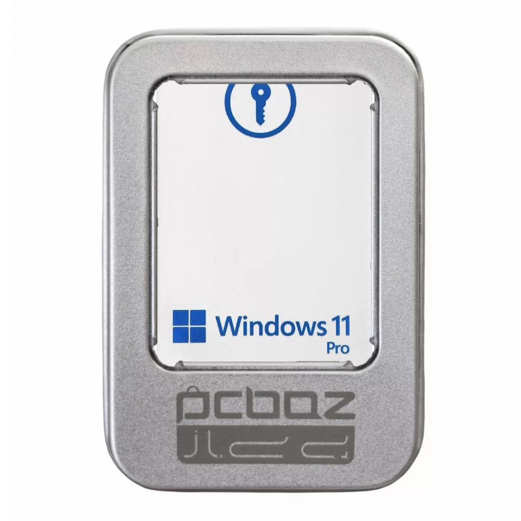 سیستم عامل ویندوز 11 پرو نسخه فلش لایسنس ریتیل نشر پی سی باز