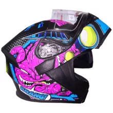 کلاه کاسکت دی ای وان مدل فک متحرک عینکدار کد DA_101