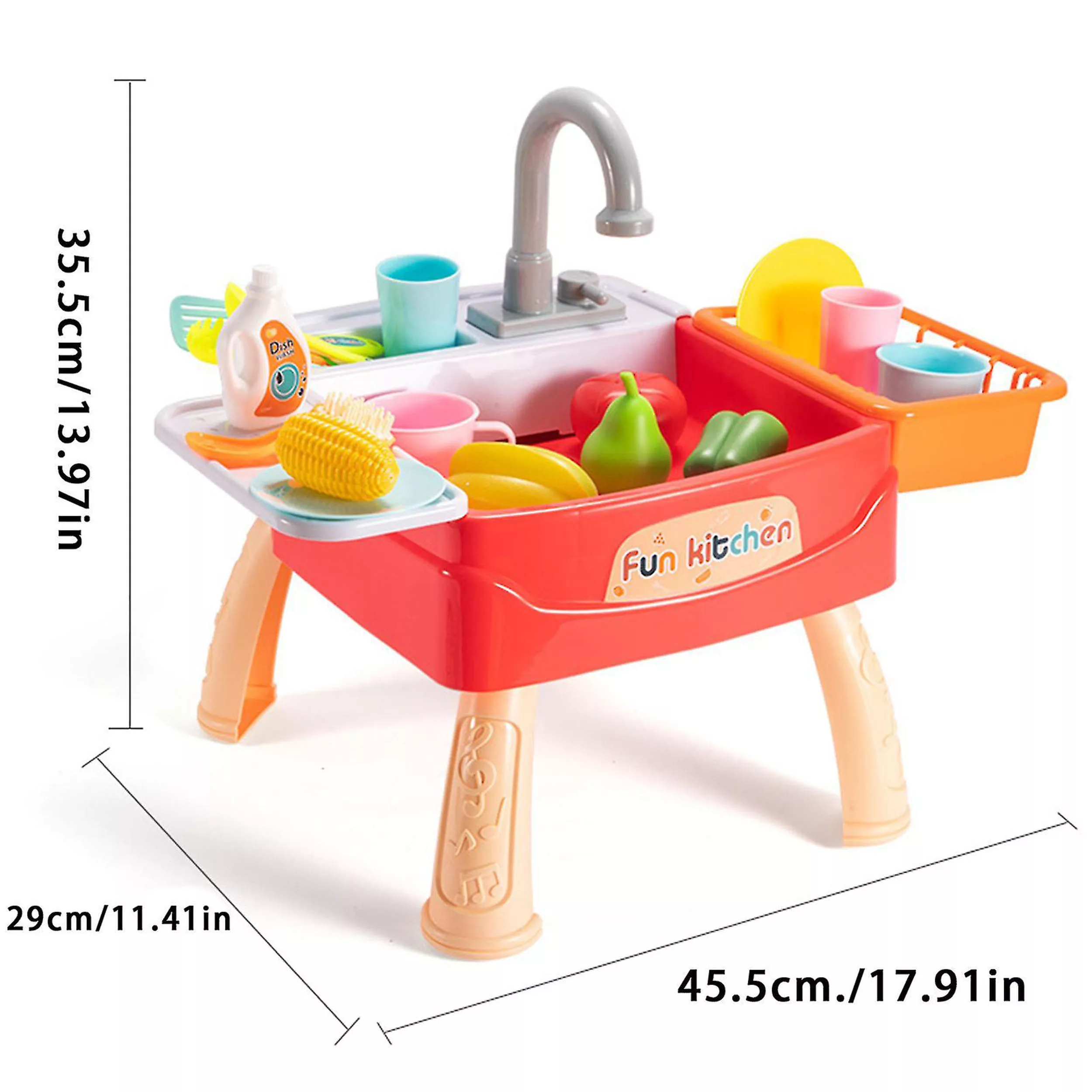 اسباب بازی سینک ظرفشویی مدل Fun kitchen