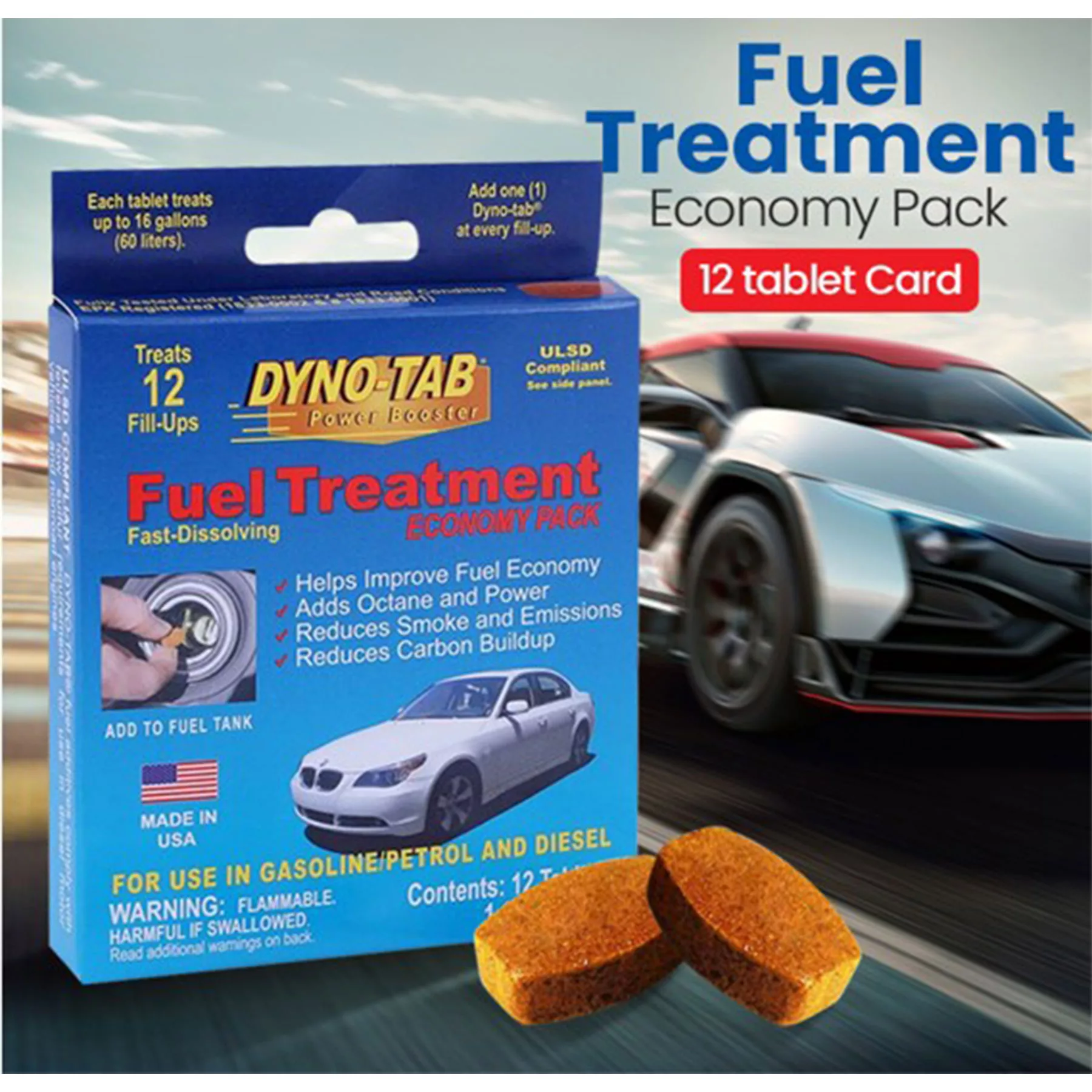 مکمل سوخت داینوتب مدل 45412 بسته 12 عددی