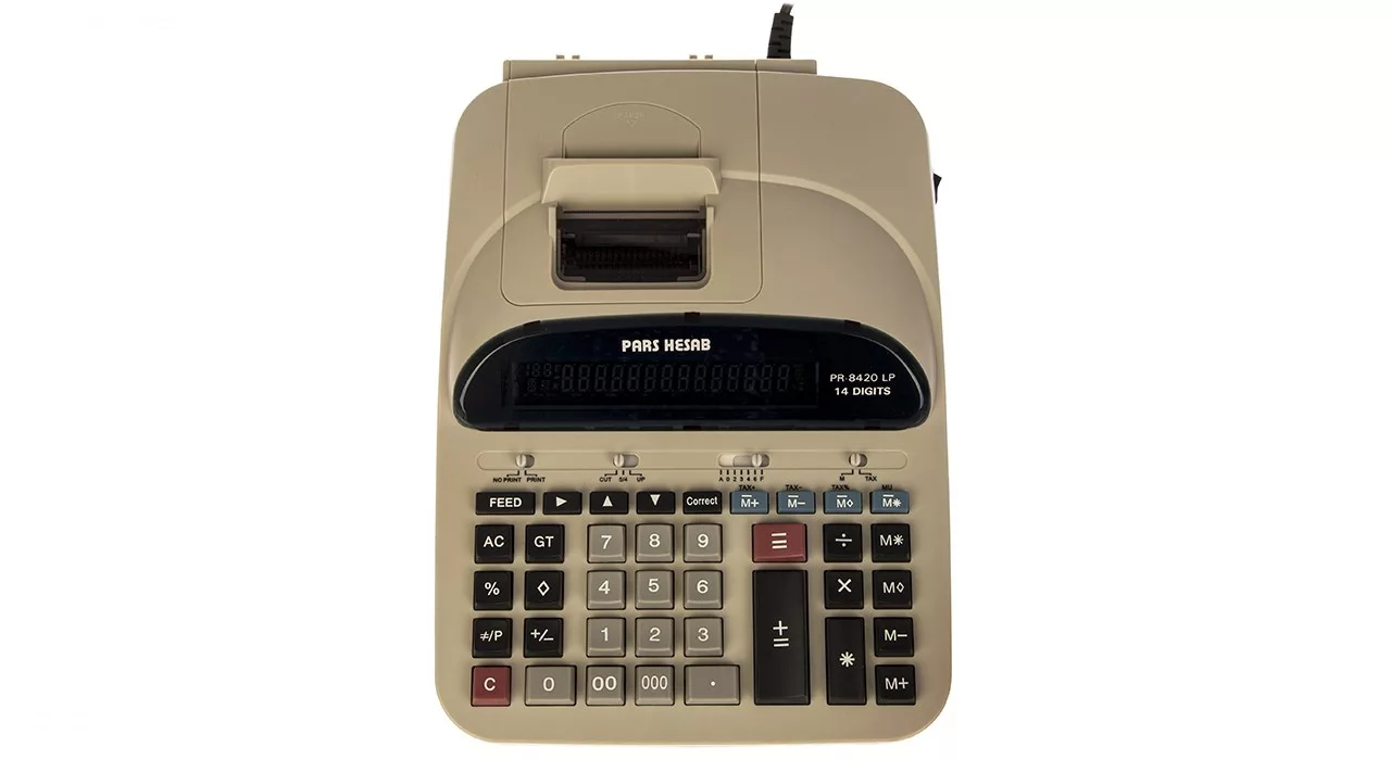 ماشین حساب ایرانی پارس حساب مدل PR-8420LP