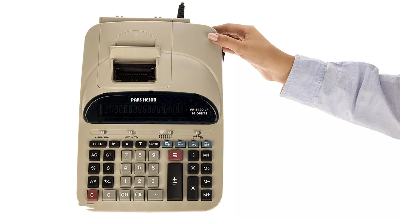 ماشین حساب ایرانی پارس حساب مدل PR-8420LP