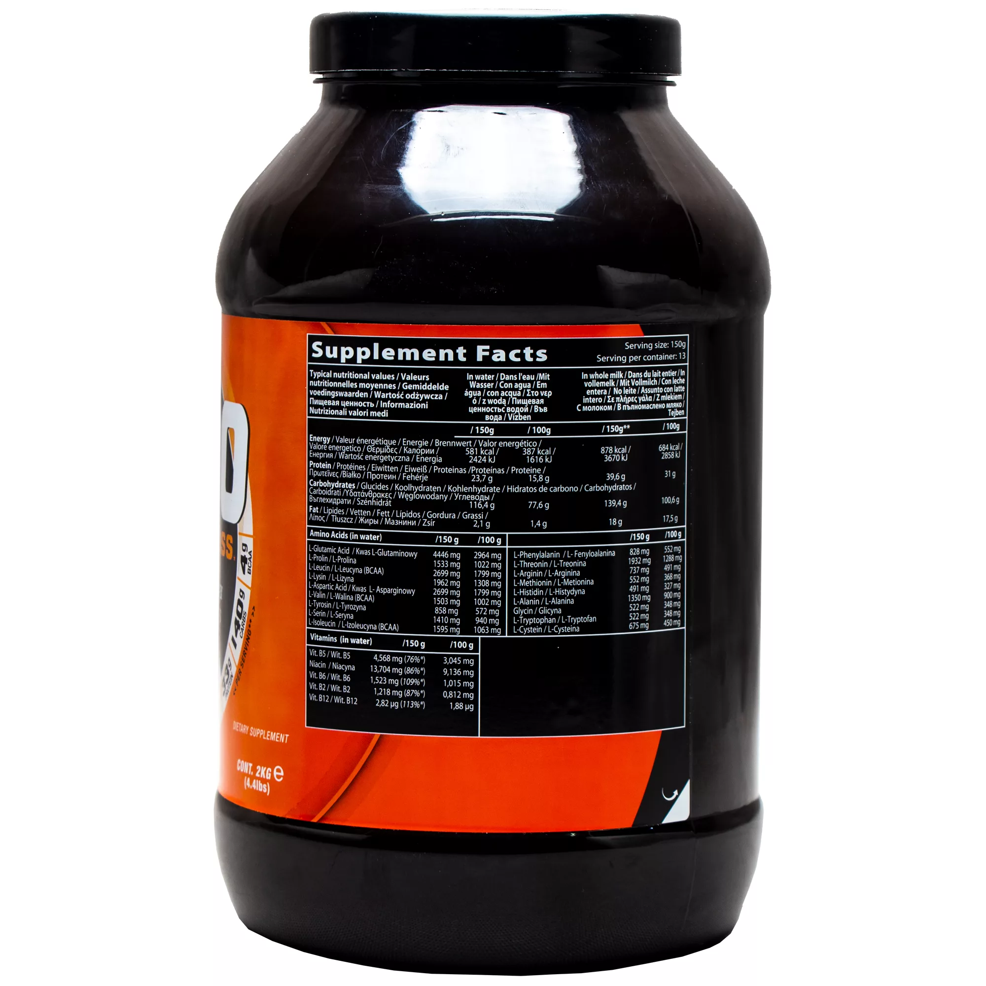 پودر گینر ماسل مس 3000 کیو ان تی - 2000 گرم