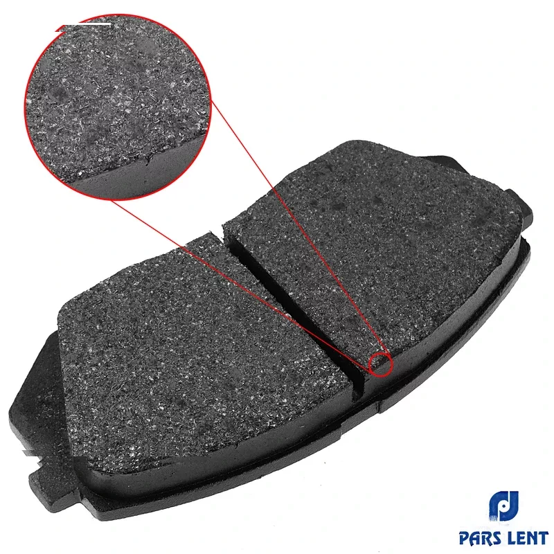 لنت ترمز جلو لنت پارس مدل 80138 مناسب برای جک S5