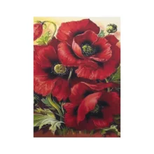 پازل آموزشی مدل دایموند پینتینگ طرح گل سرخ