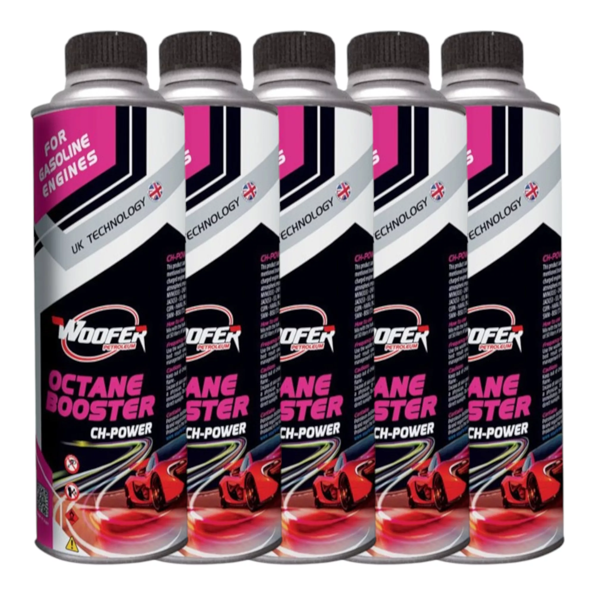 اکتان بوستر ووفر مدل CH-Power حجم 600 میلی لیتر بسته 5 عددی