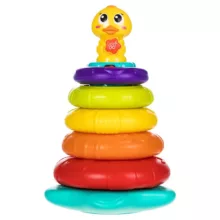 بازی آموزشی هولی تویز مدل Stacking Rainbow Duck