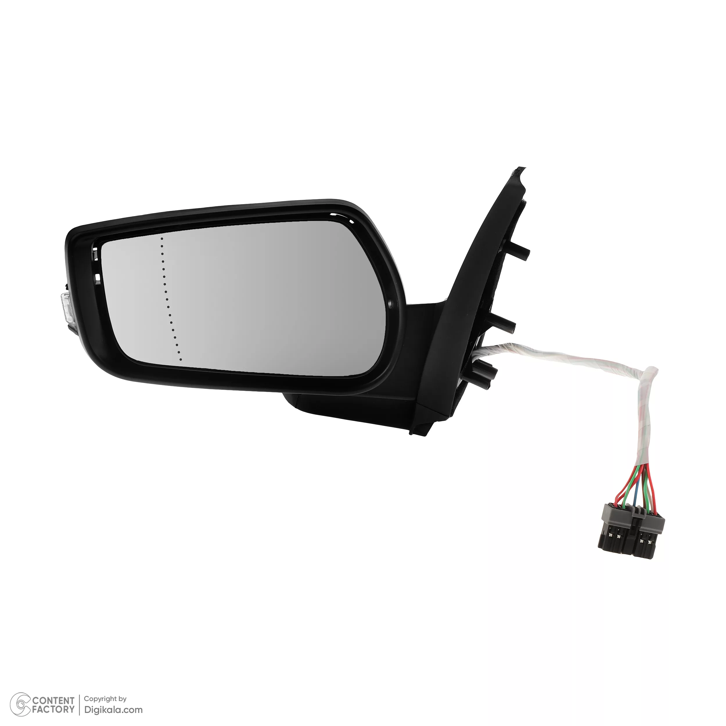 آینه جانبی تاشو برقی چپ جی آی اس پی مدل Welcome-408919 مناسب برای پژو پارس