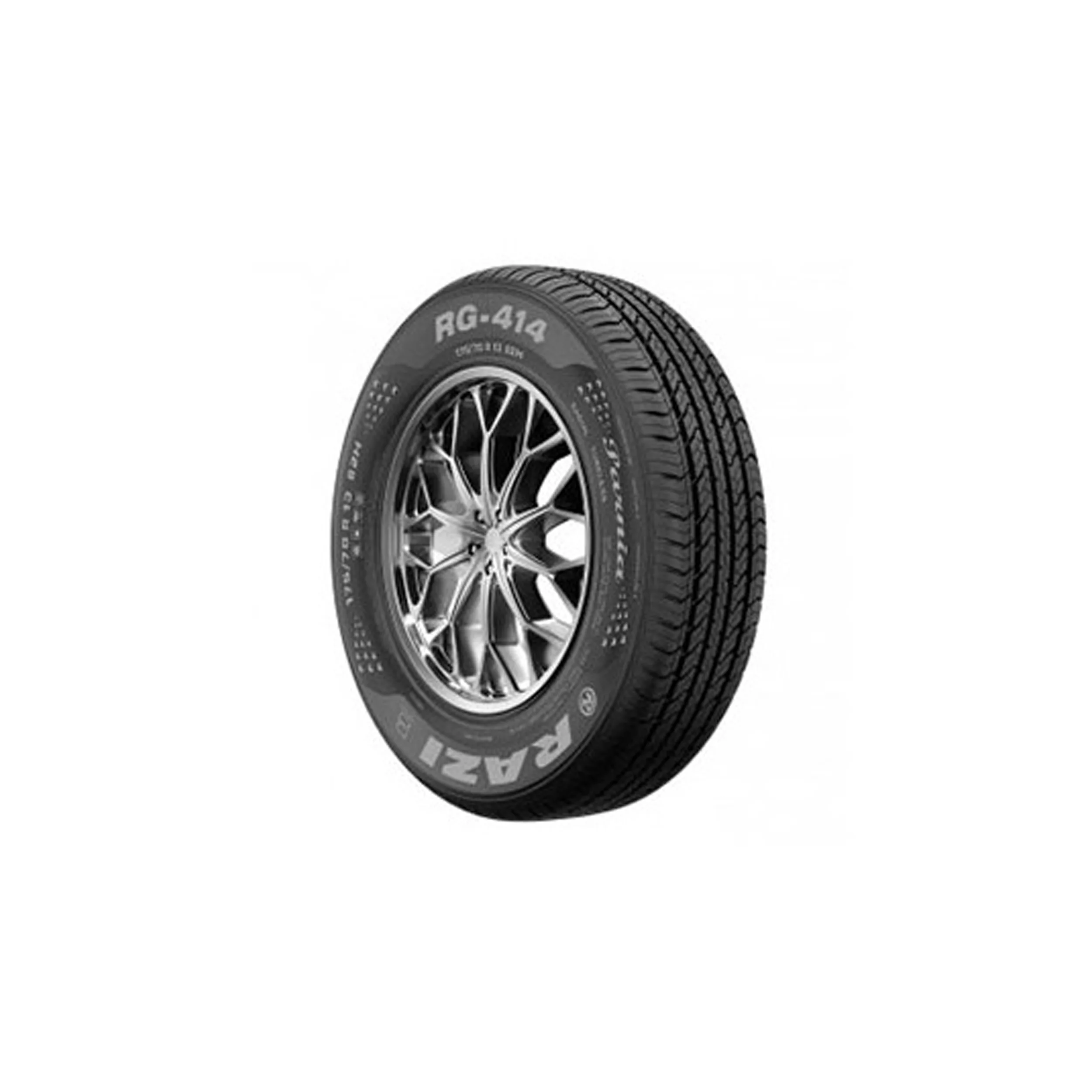 لاستیک خودرو رازی تایر مدل RG414 سایز 175/70/13 - تک حلقه