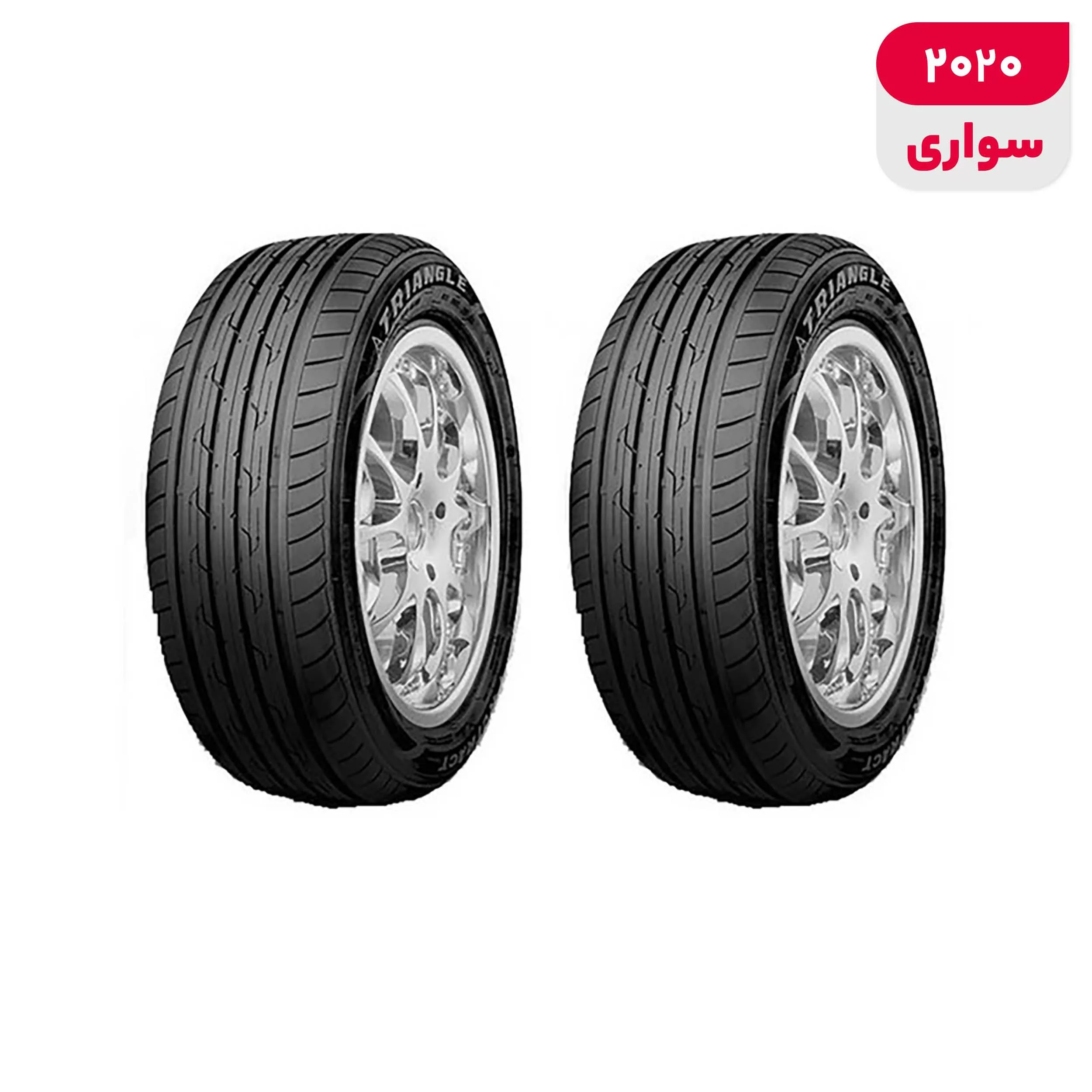 لاستیک خودرو تراینگل مدل TE301 سایز 13 / 65 / 165 میلی‌متر تولید سال 2020 - 2 حلقه