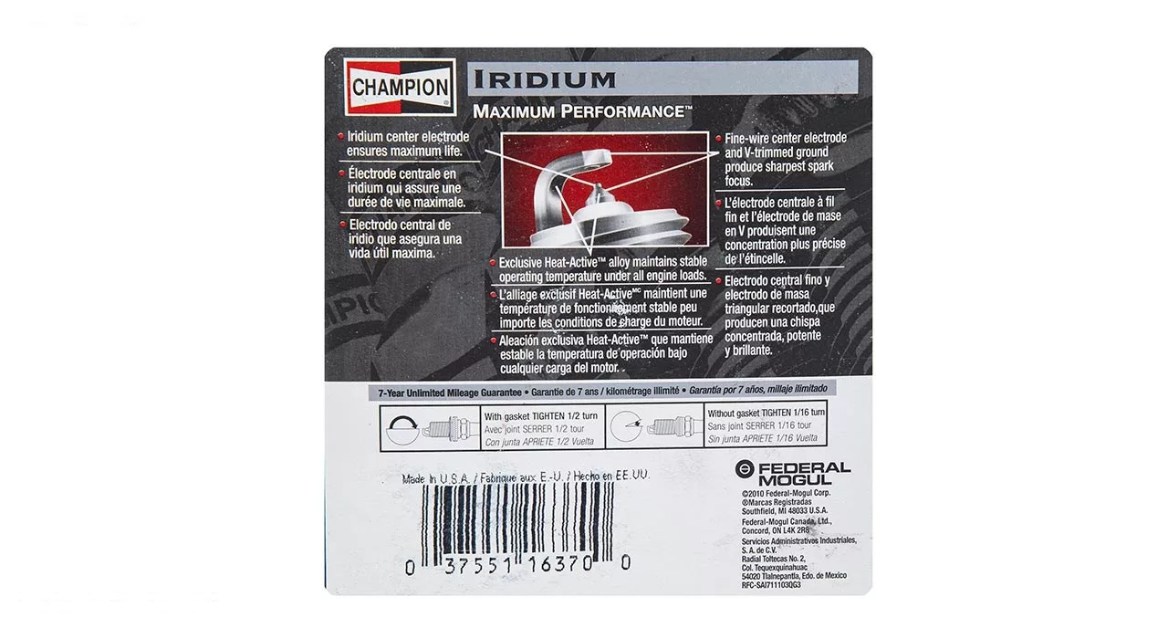 شمع خودرو ایریدیوم سوزنی چمپیون مناسب برای خانواده بنز و بی ام و