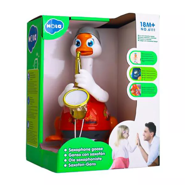 اسباب بازی هولا مدل غاز ساکسیفون زن کد 006