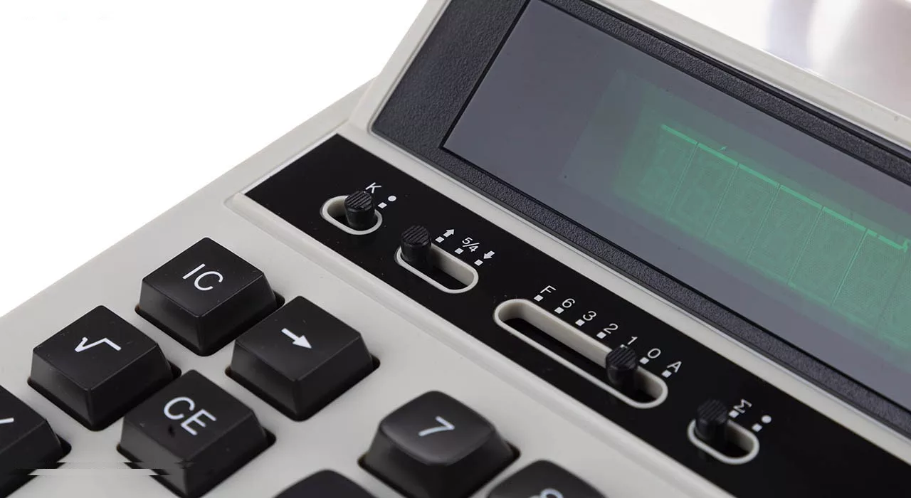 ماشین حساب شارپ ژاپنی مدل CS-2122D
