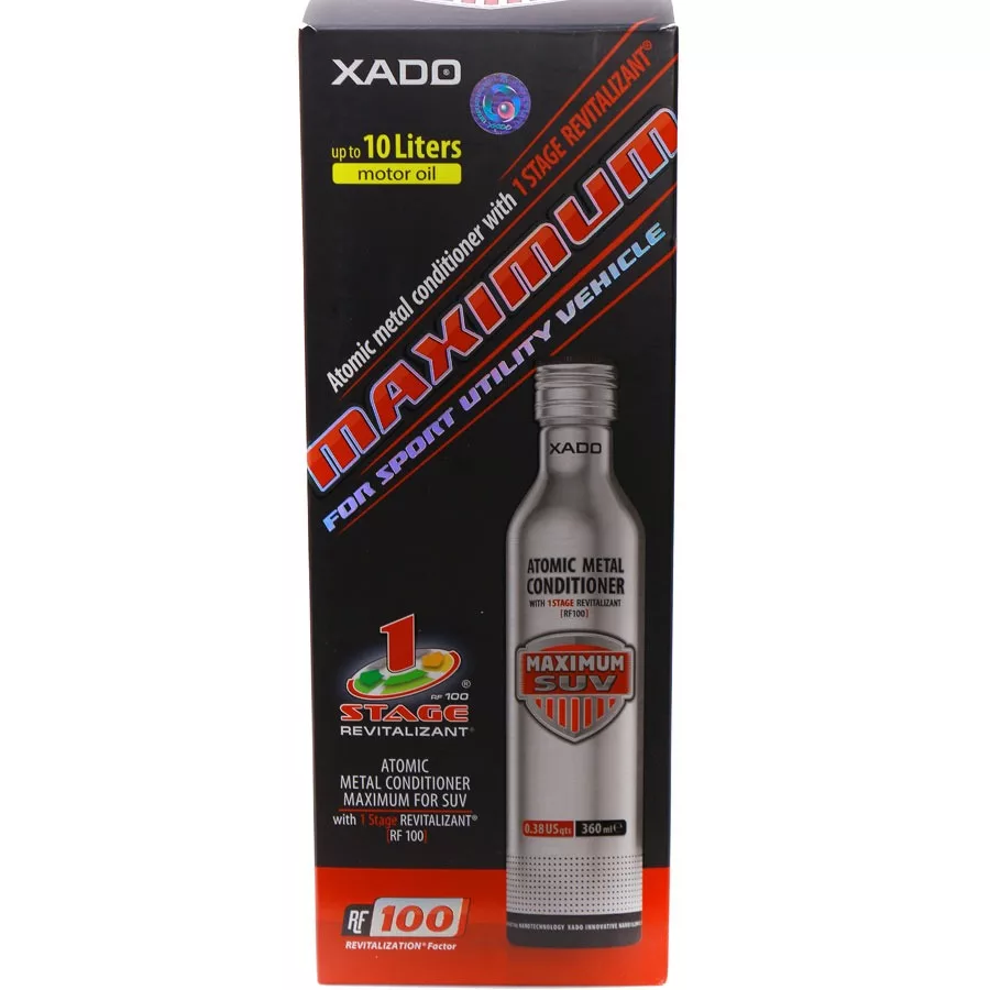 موتور شوی اکسادو مدل توتال فلاش حجم 860 میلی لیتر به همراه تمیزکننده سیستم سوخت و انژکتور و احیاگر اکسادو