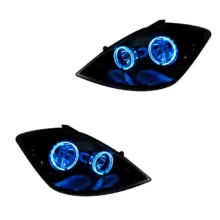 چراغ جلو خودرو گروه پژوهش صنعت مدرن مدل 3D-Ring-B فولکالر مناسب برای تیبا بسته دو عددی