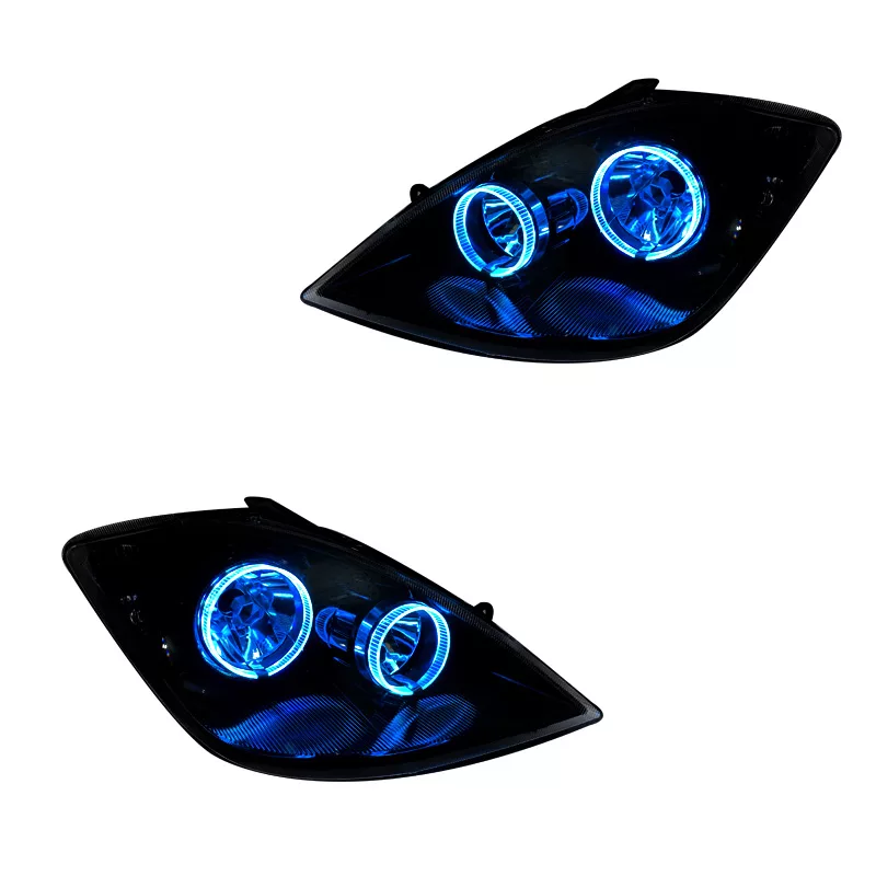 چراغ جلو خودرو گروه پژوهش صنعت مدرن مدل 3D-Ring-B فولکالر مناسب برای تیبا بسته دو عددی