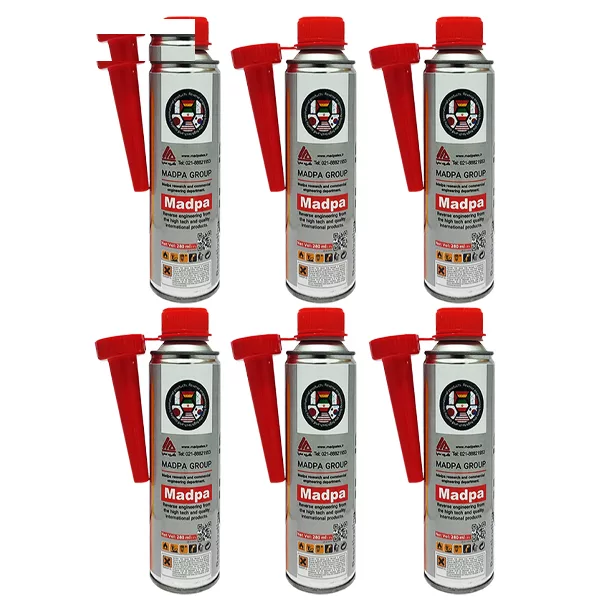 مکمل سوخت گروه مدپا مدل پترو TWO in ONE نانو پرو حجم 280 میلی لیتر بسته 6 عددی