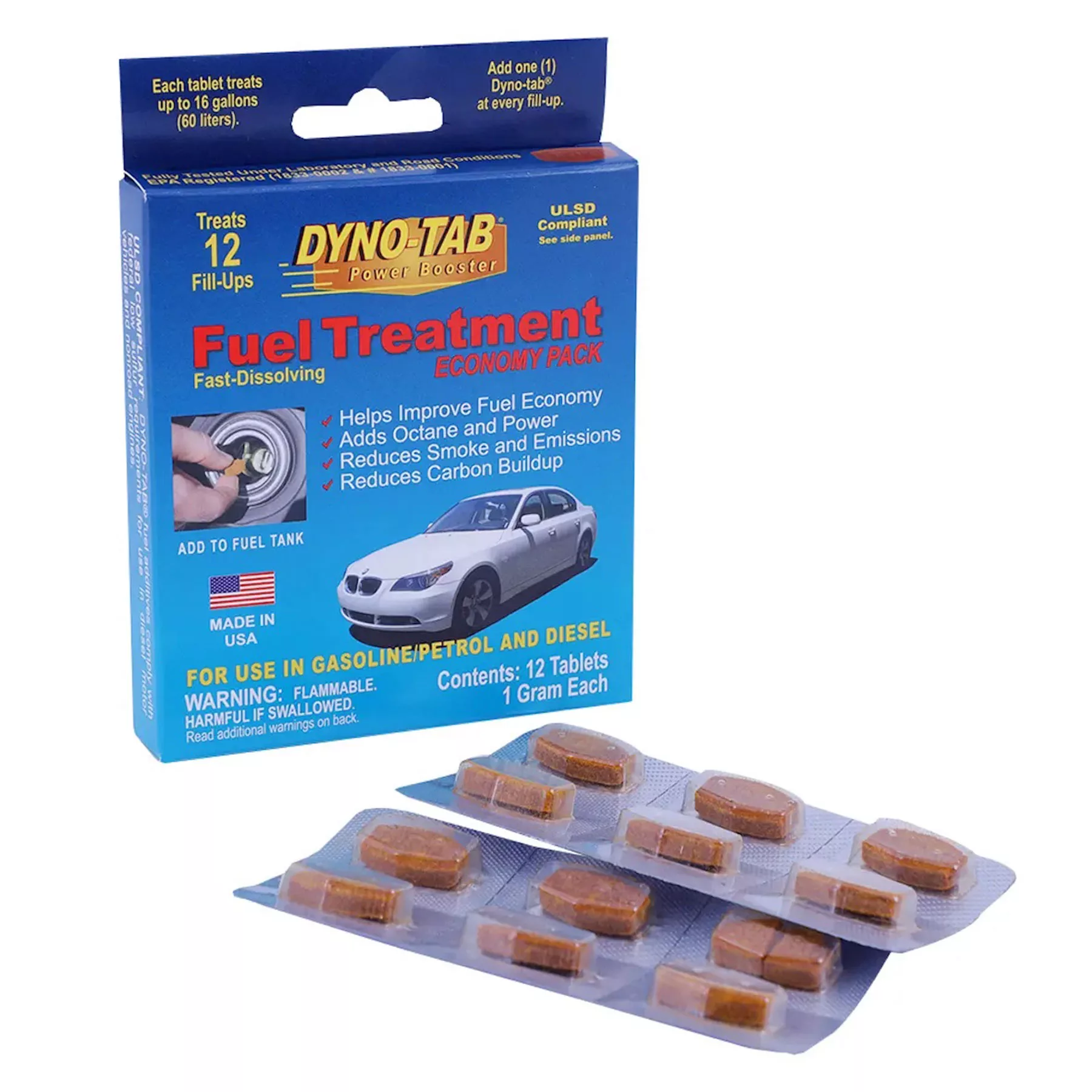 مکمل سوخت داینوتب مدل 45412 بسته 12 عددی