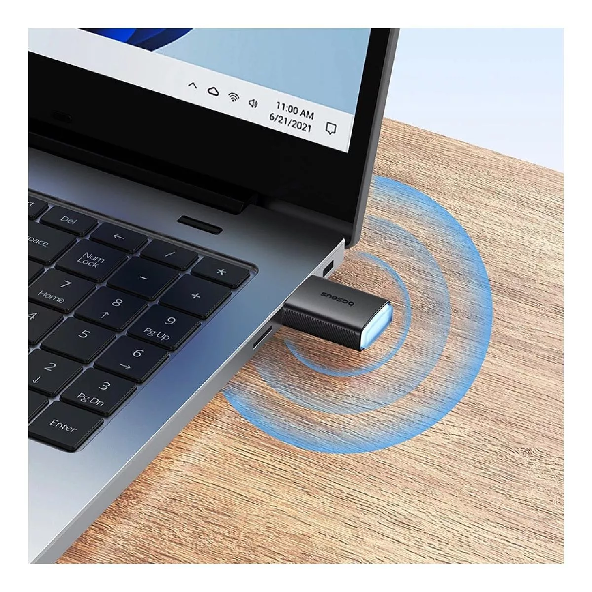 USB کارت شبکه بیسوس مدل BS-OH170 -650M