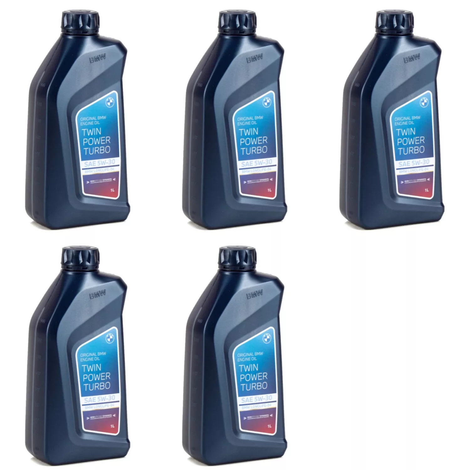 روغن موتور بی ام دبلیو  مدل LL-04 حجم 1 لیتر بسته 5 عددی