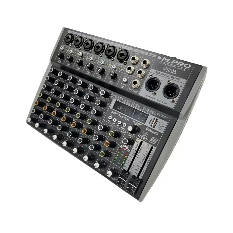 میکسر صدا ام پرو مدل MPRO fx8