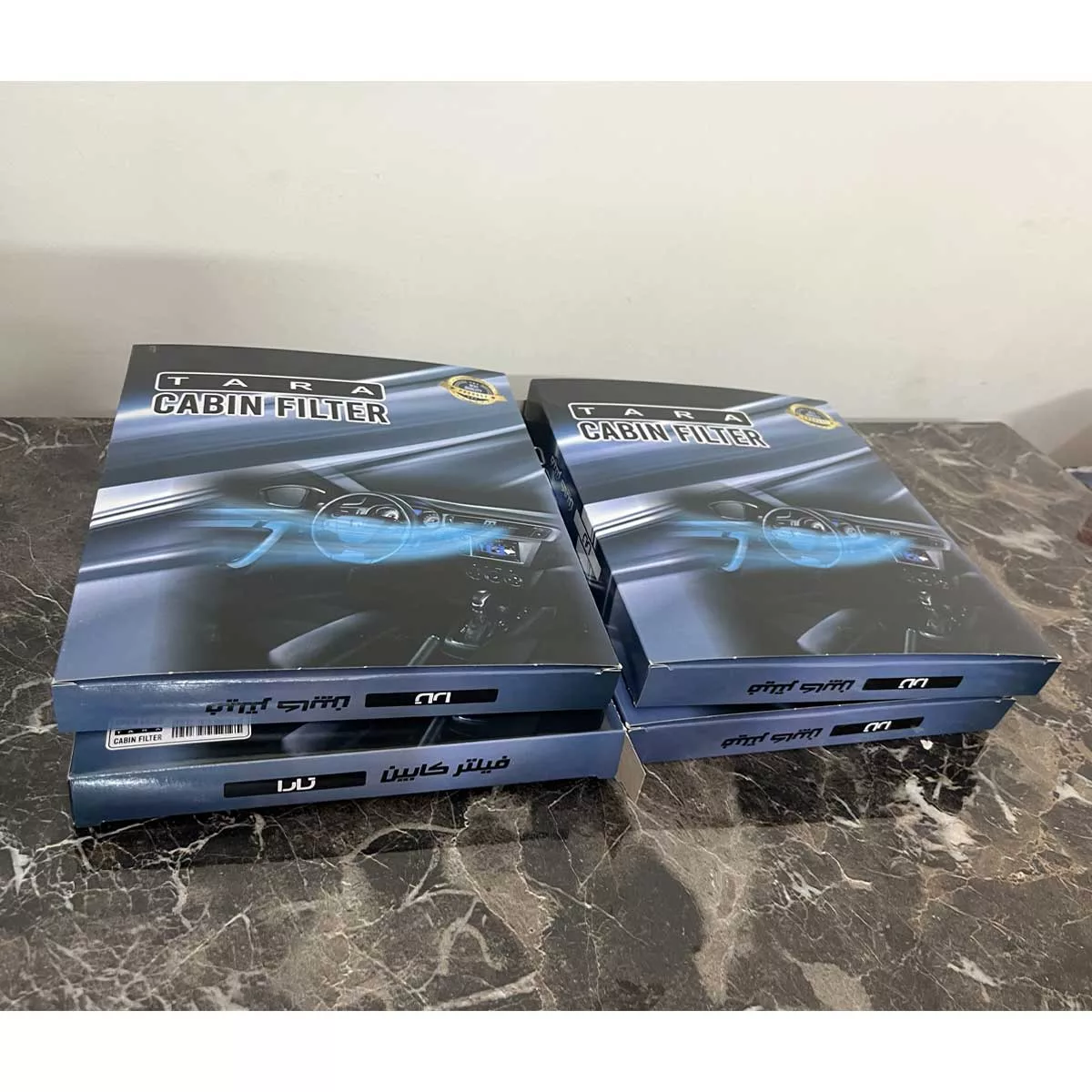 فیلتر کابین مدل توری مناسب برای تارا بسته 24 عددی