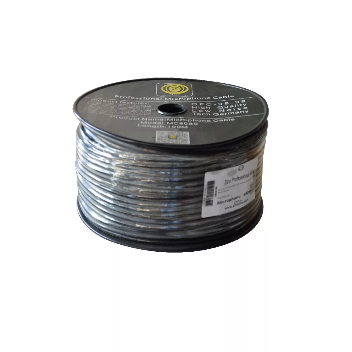 کابل میکروفن زیکو مدل MC-8080 طول 100 متر