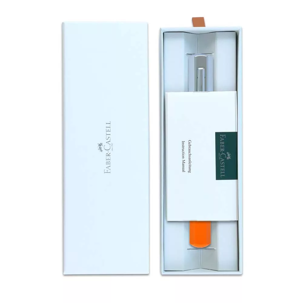 خودکار فابر کاستل مدل Ondoro precious resin orange-Ballpoint pen کد 150930