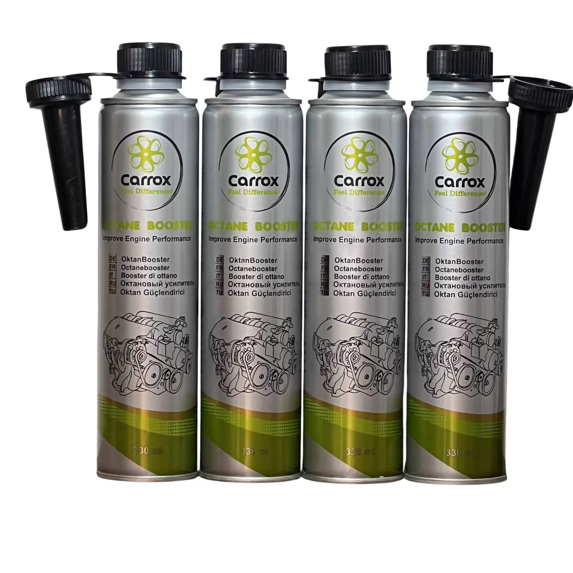اکتان بوستر کاروکس حجم 330 میلی لیتر بسته 4 عددی