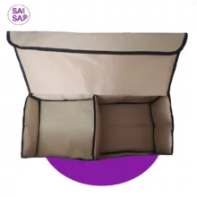 جعبه نظم دهنده صندوق عقب خودرو سام سالو مدل جا کفشی دار پلاستیکی japj