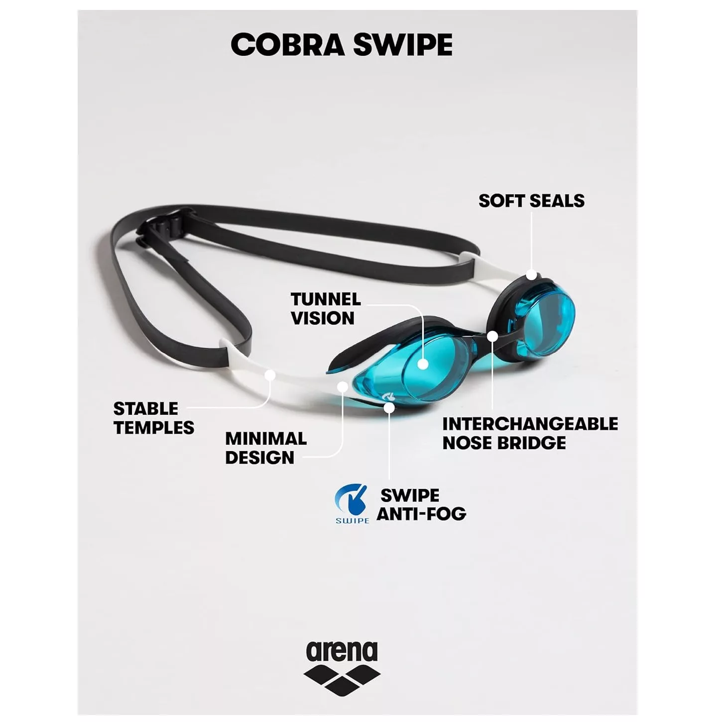 عینک شنا آرنا مدل Cobra Ultra Unisex